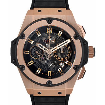 ウブロ スーパーコピー HUBLOT キングパワー 701.OX.0180.RX ウニコ キングゴールド クロノグラフETA7750搭載